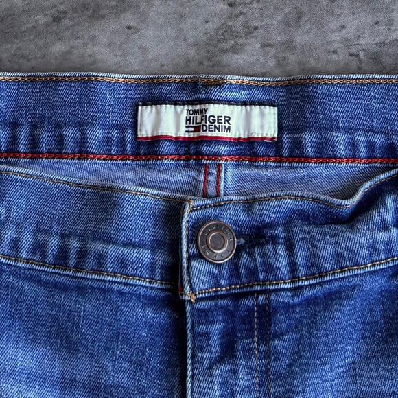 Vintage Y2K Tommy Hilfiger Grunge Opium Essential Denim Jeans - Picture 3 of 4